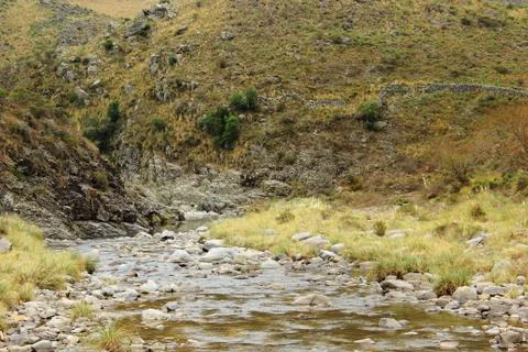 River in the mountains Stock Photos