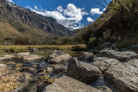 River in the mountains Stock Photos
