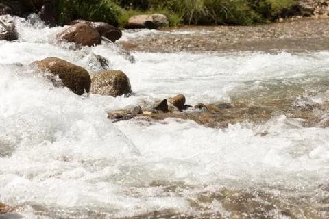 River in the mountains Stock Photos