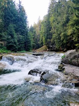 River in the mountains Stock Photos