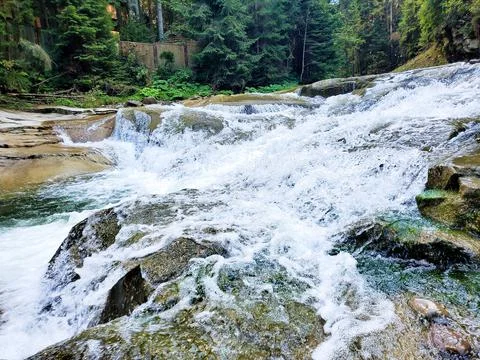 River in the mountains Stock Photos