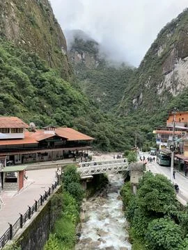 River in mountains Foto stock