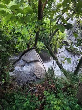 River in mountains Stock Photos