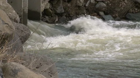 River Near The Wall Stock Footage 46101819