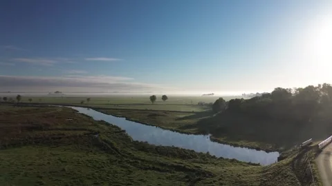 River Nebel Stock Footage 306336467