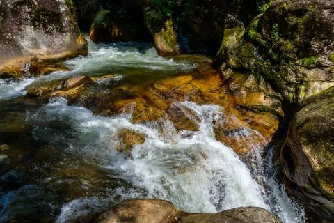River in Nepal Stock Photos