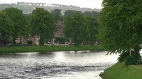 River Ness Stock Footage 8359837