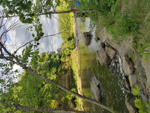 River New Paltz Stock Photos