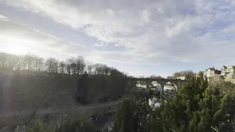 River Nidd Stock Footage 283908043