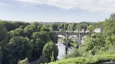 River Nidd Stock Footage 283908109