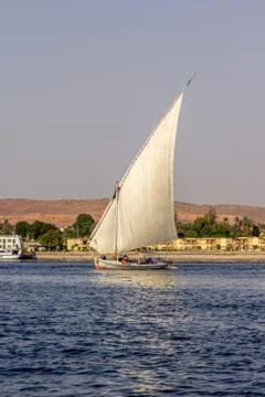River Nile view Stock Photos