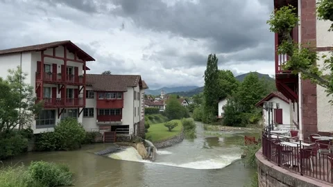 River Nive Video Stock Footage 280910119