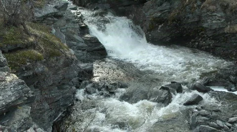 River in norway Video stock 842148