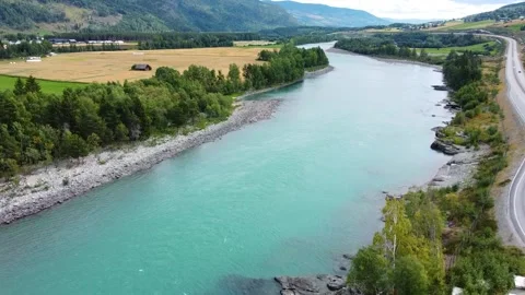 River, Norway Stock Footage 258835387