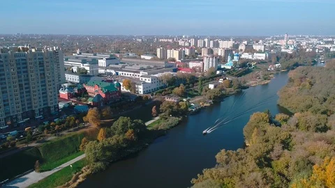 River in October 02 Stock-Footage 96435400