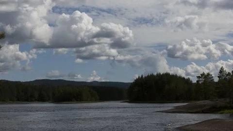 River Otra,4k,timelapse Stock Footage 230229974