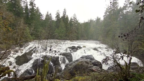 River over boulders Stock Footage 111114255