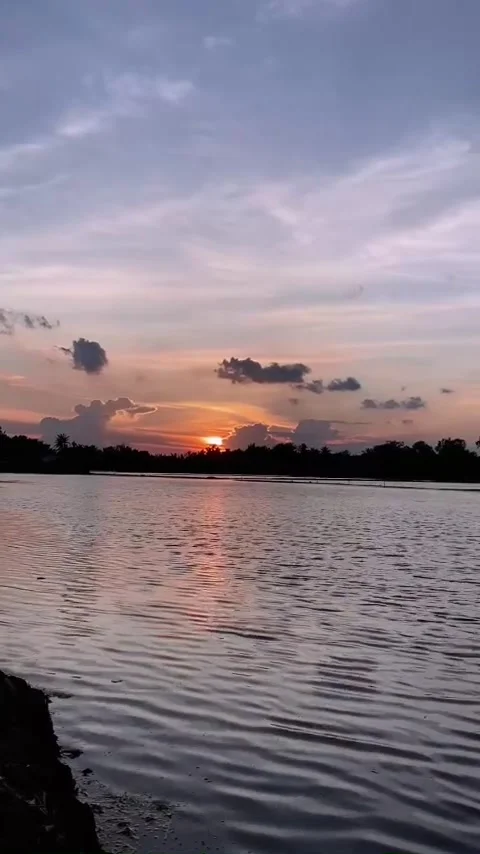 River over swabay Stock Footage 291355923