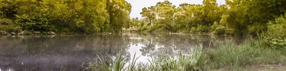 River pan Stock Photos