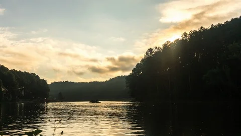 River Pang Oung Stock Footage 100977404