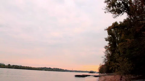 River PanLeftRight 02 Stock Footage 917809