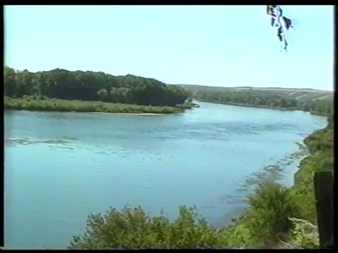 River Panorama Stock Footage 343635775