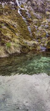 RIVER PARAMO COLOMBIA Foto stock
