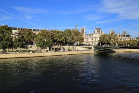 River paris Stock Photos