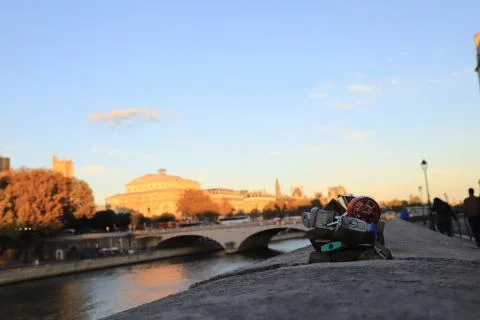 River paris Stock Photos