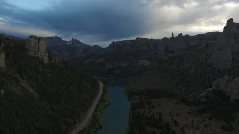 River patagonia Stock Footage 151671329
