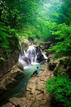 By the River Stock Photos