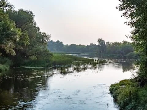 On the river Stock Photos