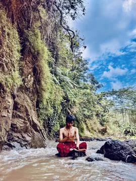 The river 스톡 사진