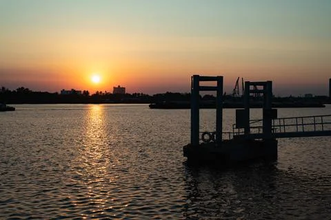 At the river Stock Photos