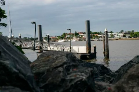 River Pier  Stock Photos