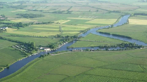 River on the plain Stock Footage 61915863