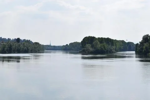 The river Po Stock Photos
