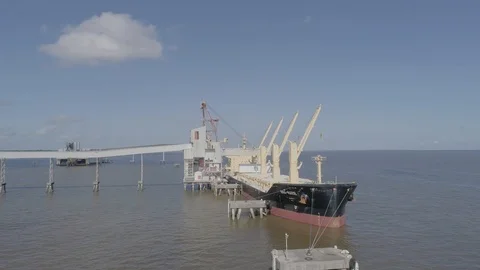 River port in the amazon Stock Footage 113467221