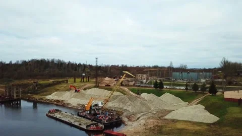 In the river port of Vitebsk Vídeo Stock 142992599