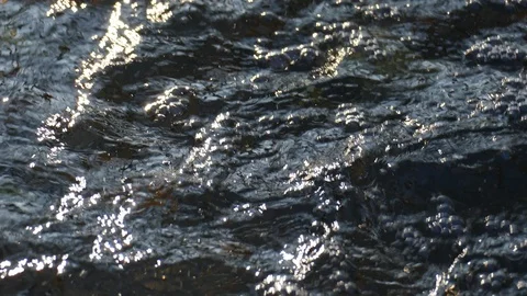River, Pouring Water, Water Surface Stock Footage 99454778