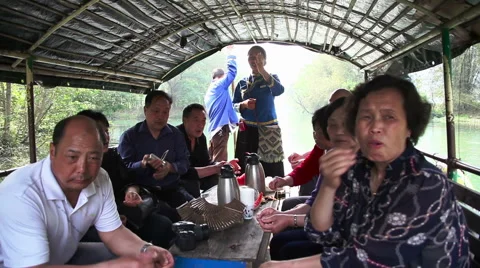 River raffting 库存影片 49061824