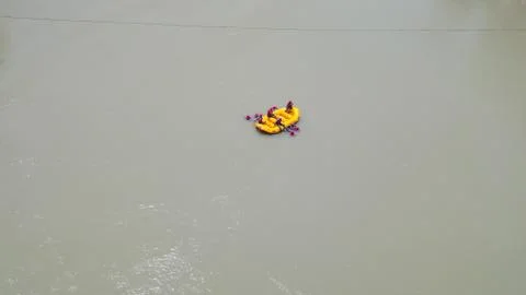 River Rafting in Rishikesh is an experience that will get your pulse Stock-Fotos