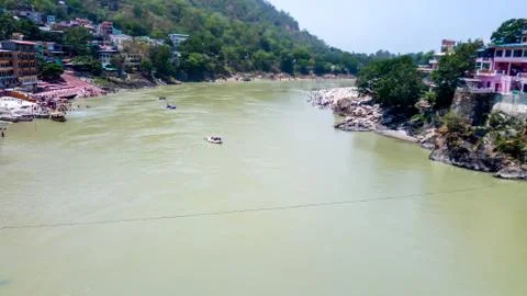 River Rafting in Rishikesh is an experience that will get your pulse Stock-Fotos