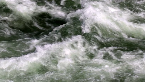 River Rapid Flowing Water Stock Footage 91790742