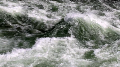 River Rapid Flowing Water Stock Footage 91790983