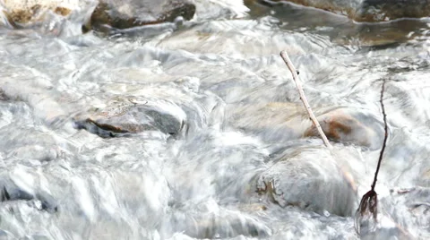 River Rapid With Rocks Video stock 55073718