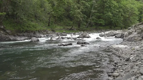 River rapids - 4k Stock Footage 107399174