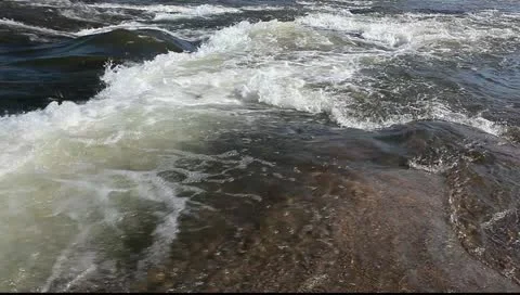 River rapids and turbulence Stock Footage 11137115