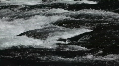 River rapids close P HD 2644 Stock Footage 536865