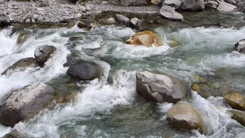 River Rapids - Fast Flowing Stock Footage 314693647